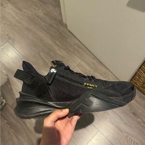 Fendi FLOW Black Sneakers